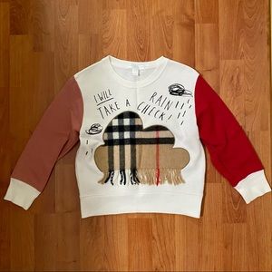 Burberry kids sweatshirt 5T